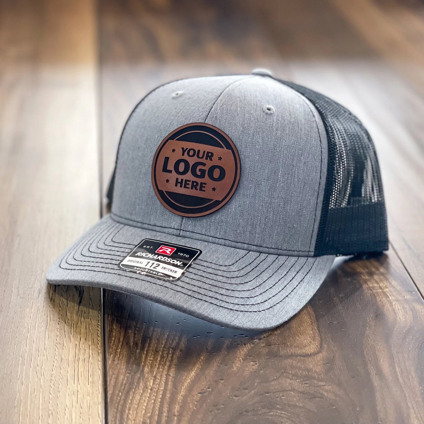 Custom Leather Hat Patches