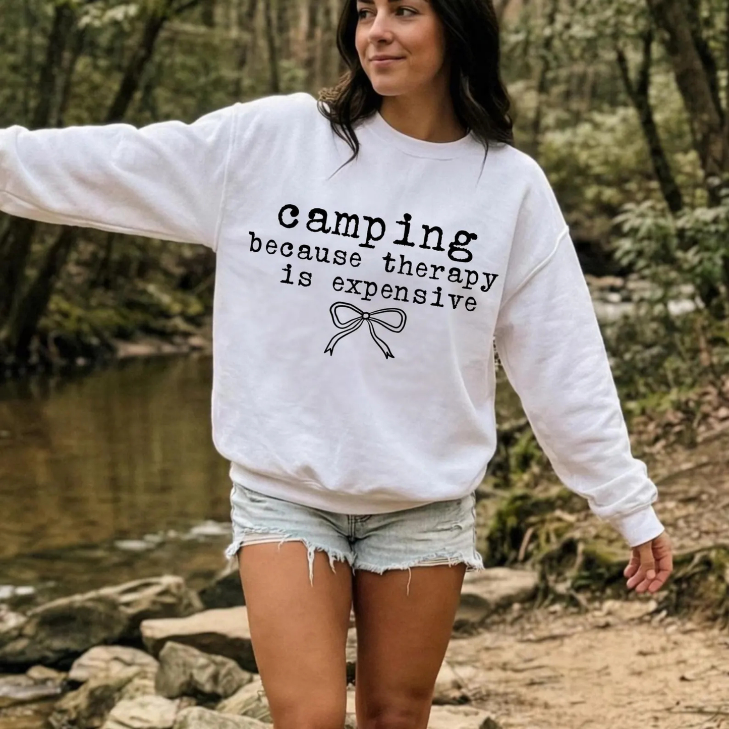 Camping because therapy