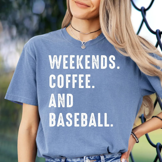 Weekends. Coffee. And Baseball