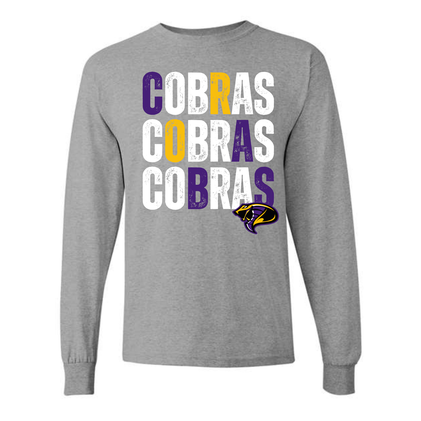 Cobras Distressed Repeat