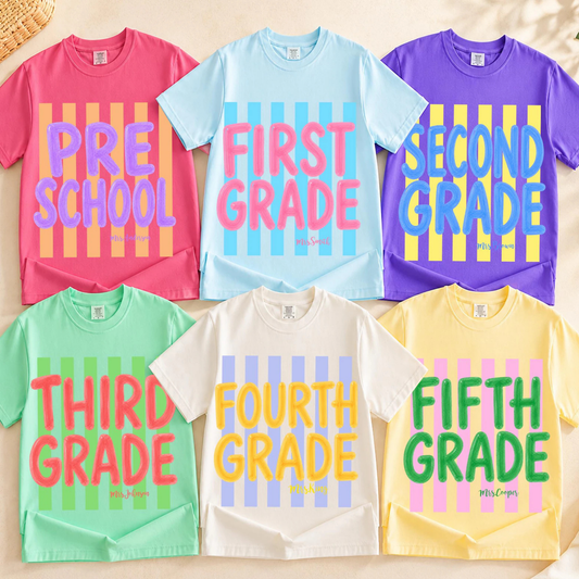 Grade Stripe Teacher