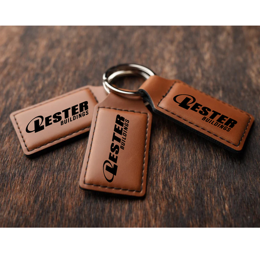 Lester Buildings Keychain