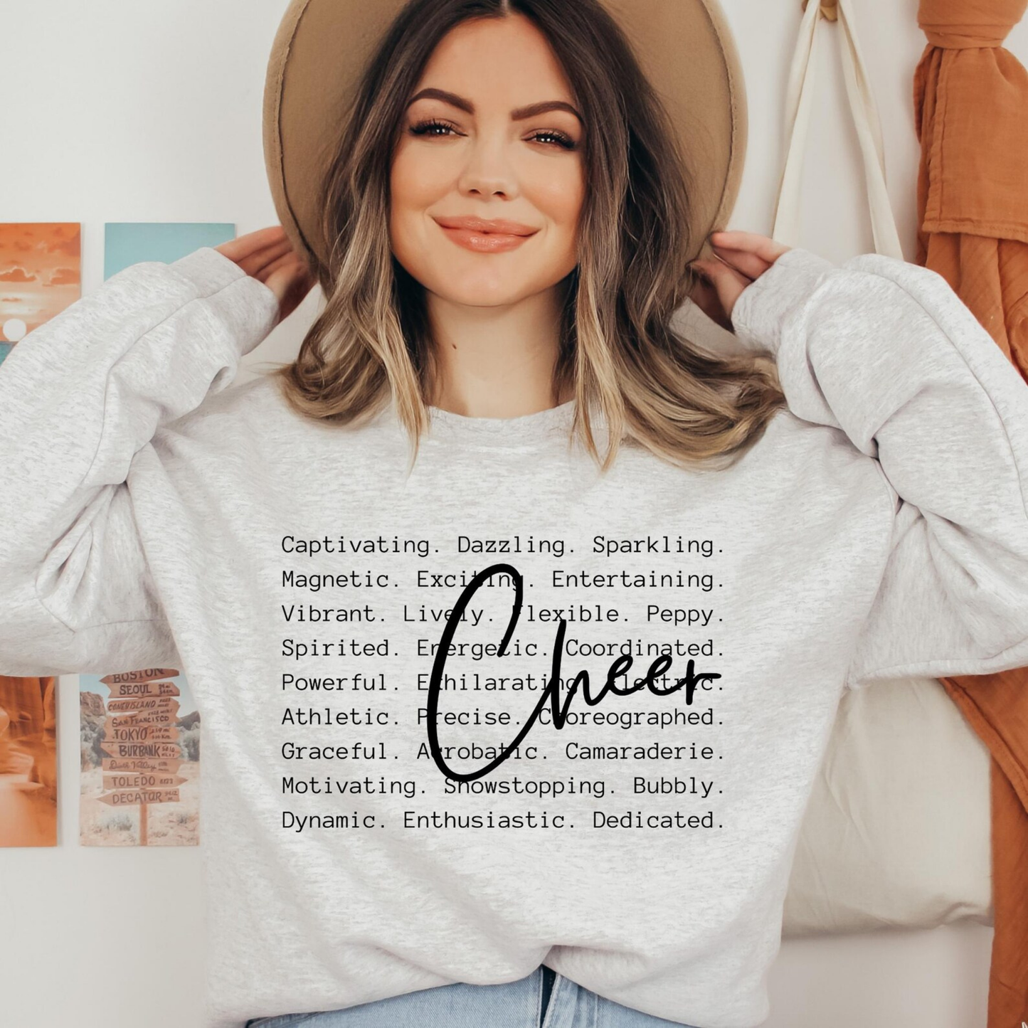Cheer Typography