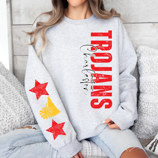 Trojans Cheer w/ Sleeve