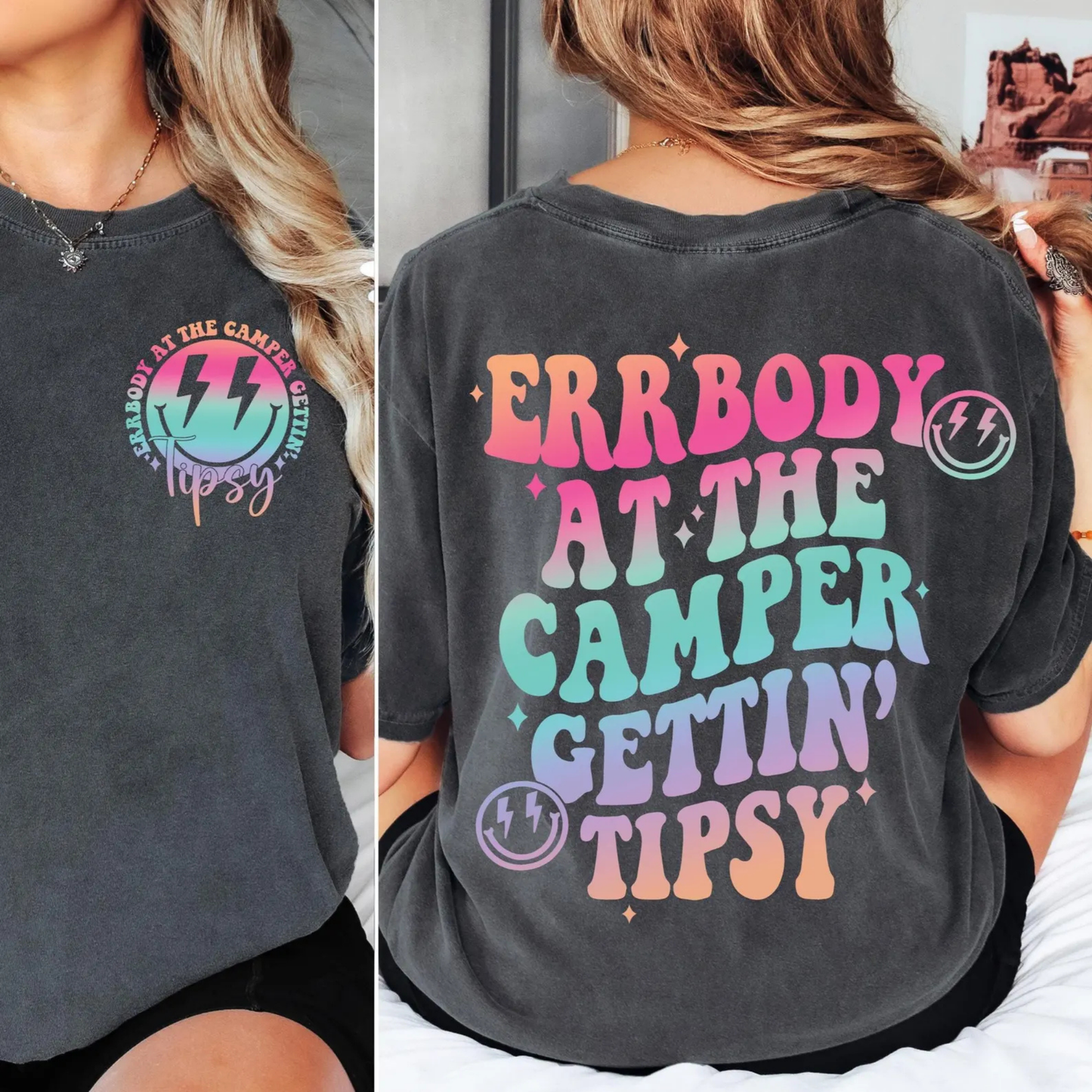 Camper gettin' tipsy