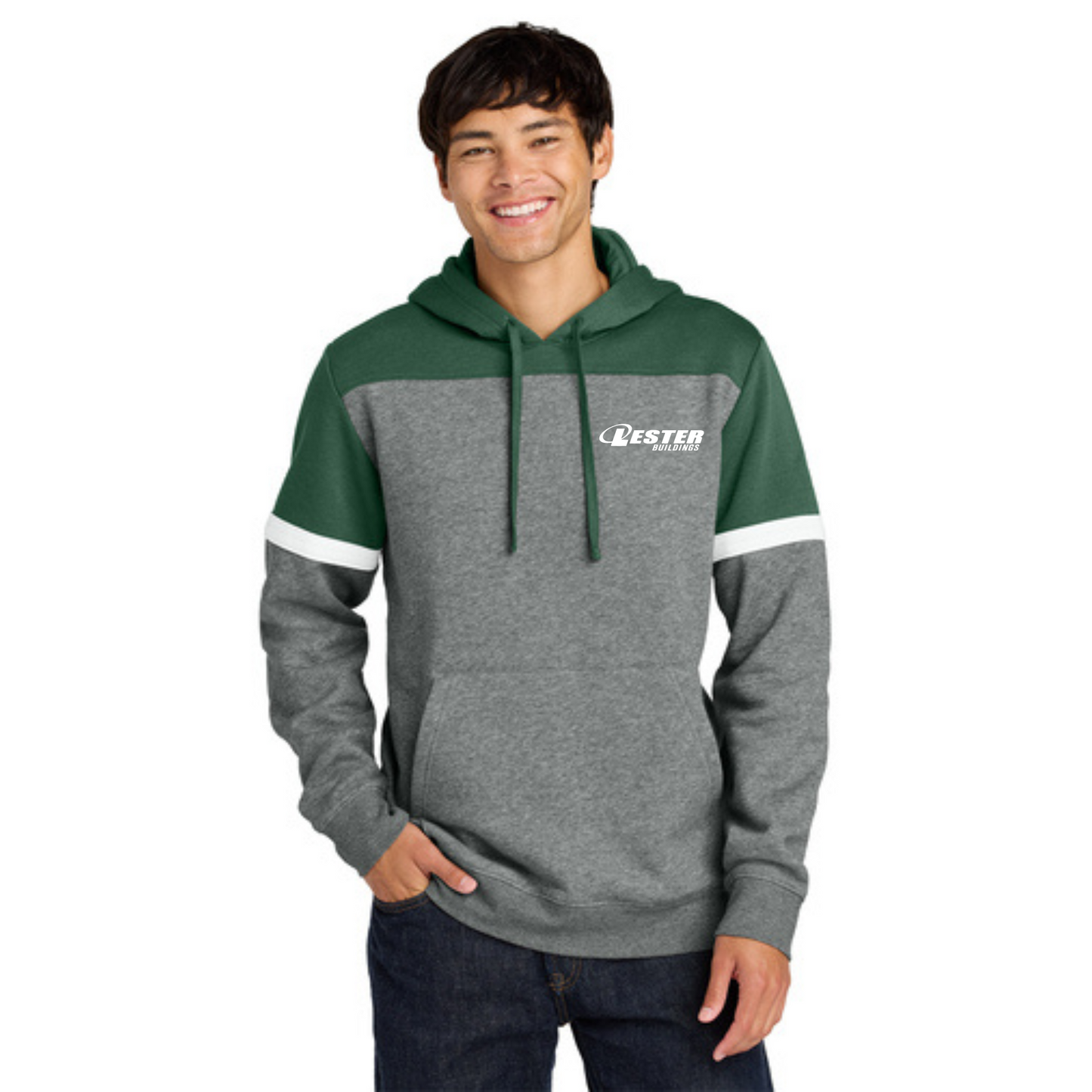 Lester Colorblock Fleece Hoodie