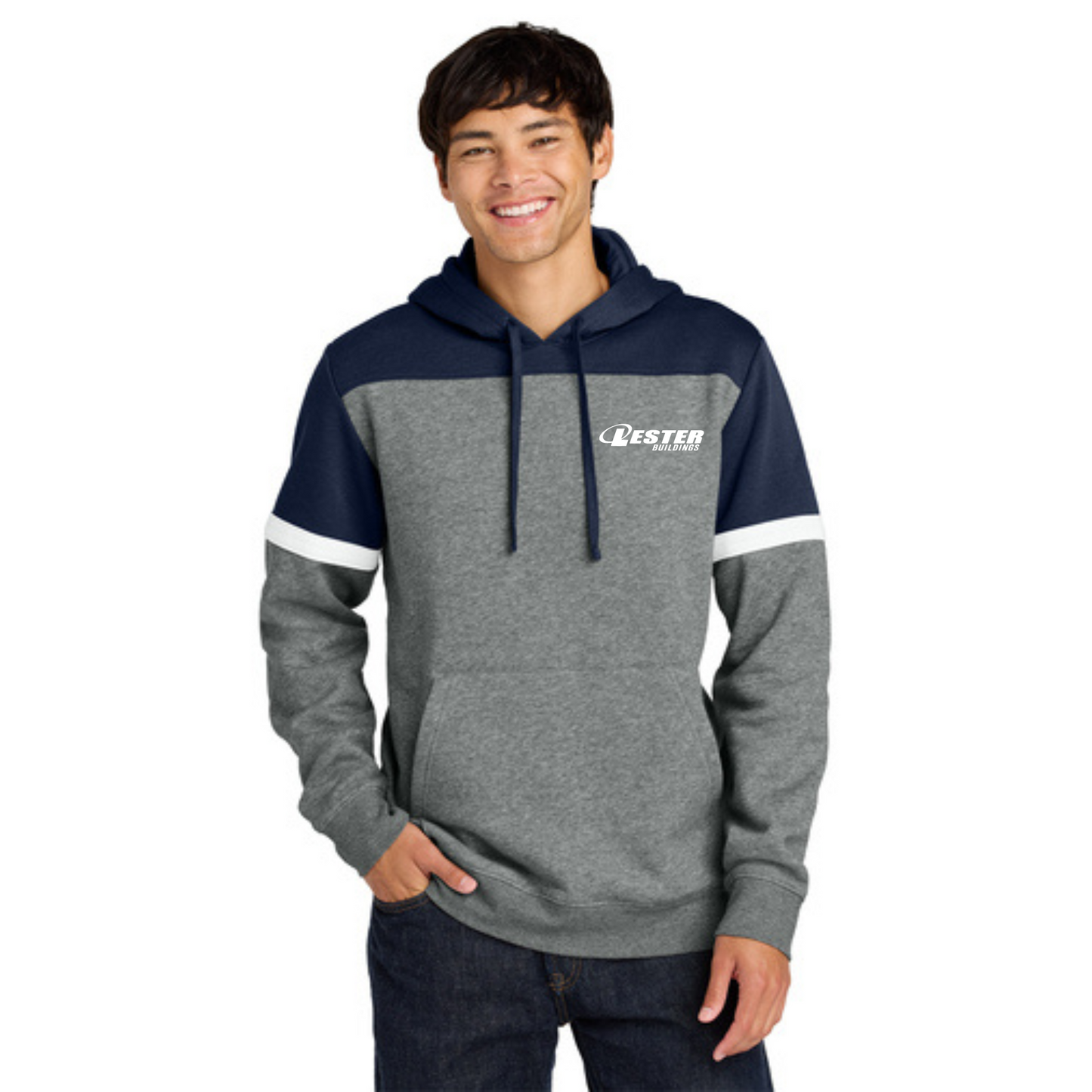 Lester Colorblock Fleece Hoodie
