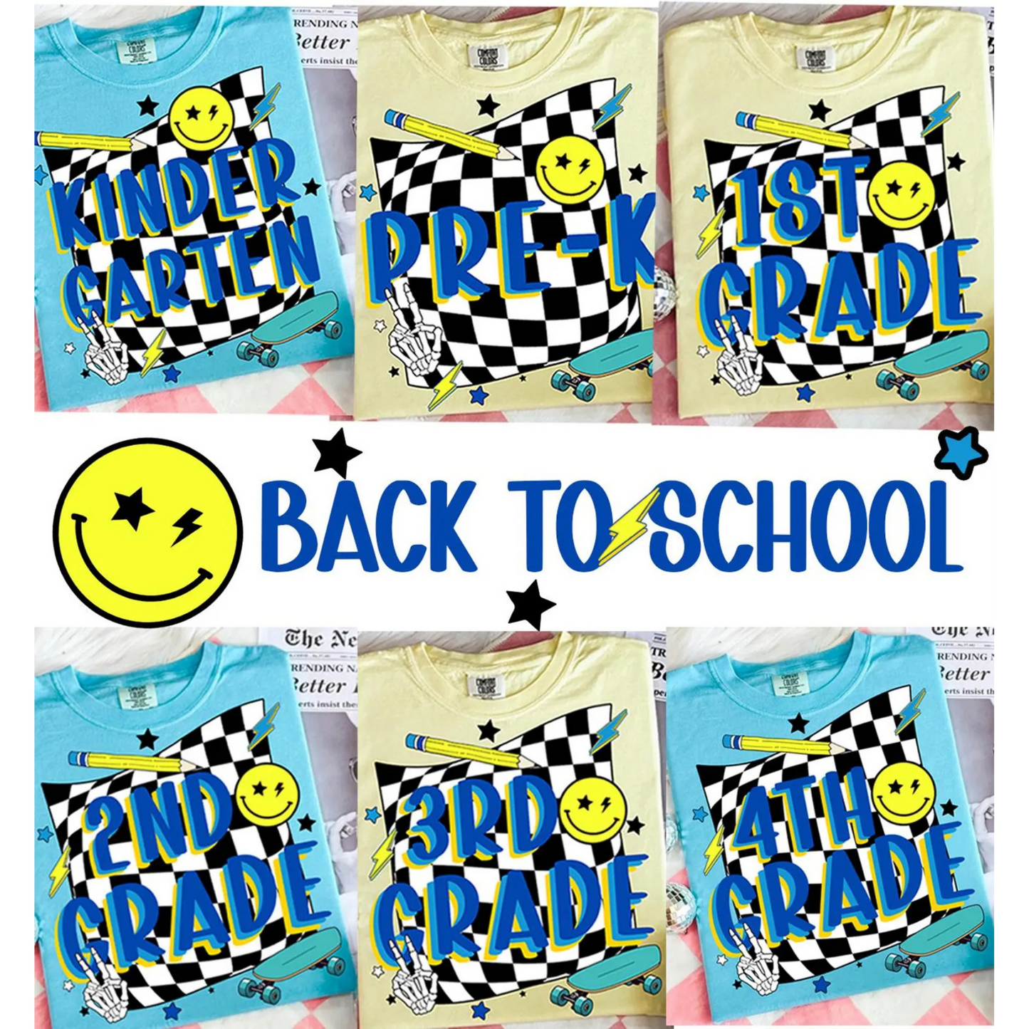 Grade Checkered Retro