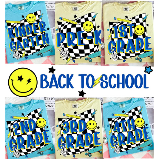 Grade Checkered Retro
