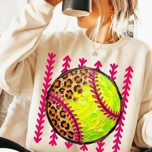 Softball Leopard