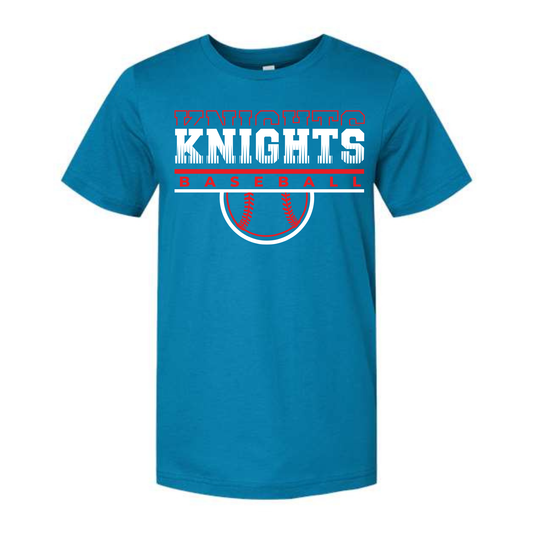 Knights Baseball White