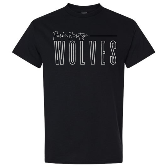 Parke Heritage Wolves Outline